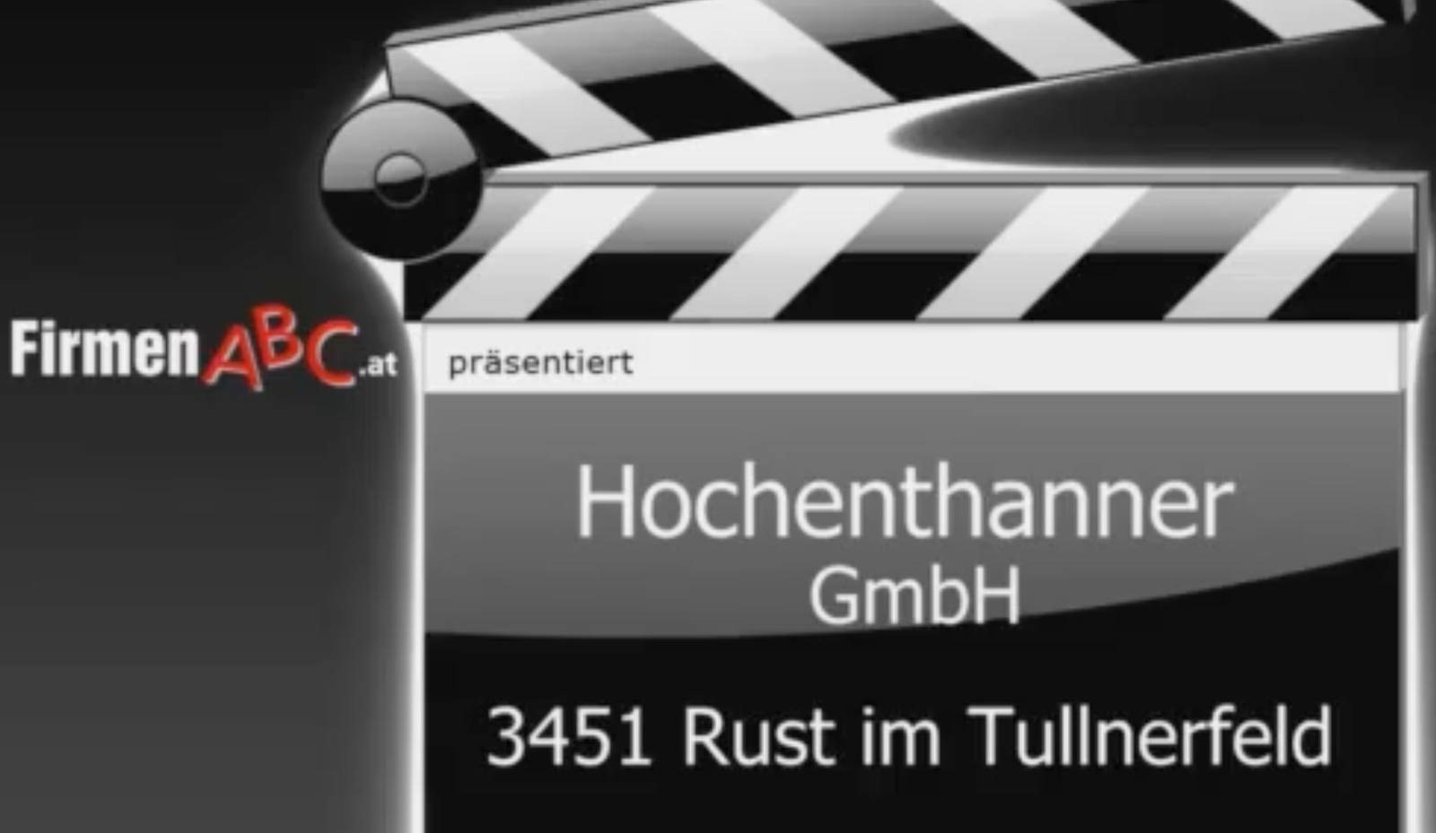 Firmenvideo HOCHENTHANNER GmbH ansehen